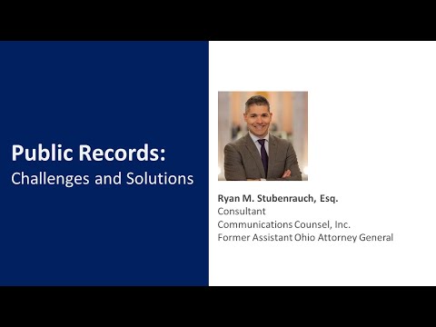 Public Records: Challenges and Solutions