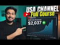 How To Make USA Based Youtube Channel Full Course