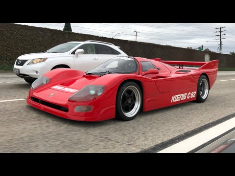 The Koenig C62 is a $1.5M, Street-Legal, Porsche LeMans Racer - One Take