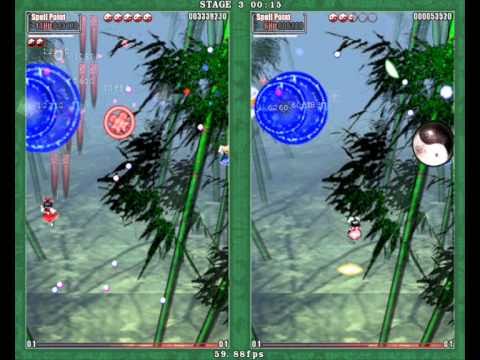 Touhou 9 - Phantasmagoria of Flower View - Stage 3 Reimu vs Tewi - Easy