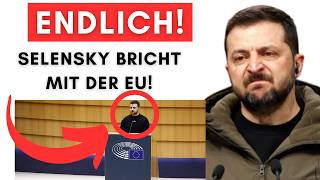 Selenskys brisanter Vorwurf: „Europa will den Krieg nicht beenden!“