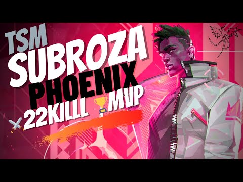 TSM SUBROZA WINS THE GAME WITH PHOENIX(MVP) - VALORANT