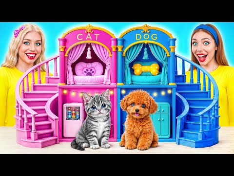We Build Tiny House for Pets | Creative Decoration Hacks by Multi DO Smile