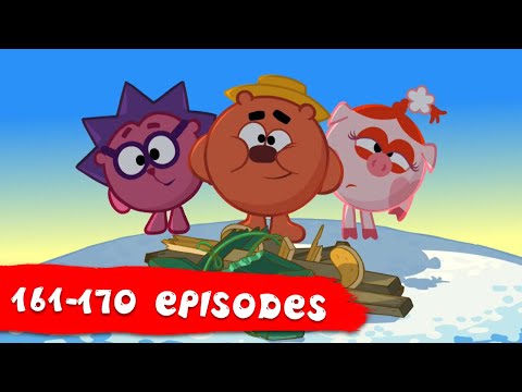 KikoRiki 2D | Full Episodes collection (Episodes 161-170) | Cartoon for Kids