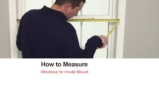 How to Measure for Blinds and Shades: Inside Mount | Bali Blinds