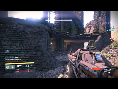 Destiny Beta Multiplayer Gameplay Rusted Lands #1 (Titan)