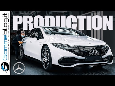 , title : '2022 Mercedes EQS - PRODUCTION 🇩🇪 German Car Factory Plant'