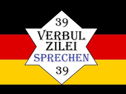 Invata Germana | VERBUL ZILEI 39 | SPRECHEN - A vorbi