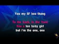 Lil Boo Thang - Paul Russell (KARAOKE)