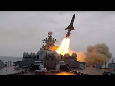 Missile Strike Russian Cruiser Varyag and Directly Hit the Target