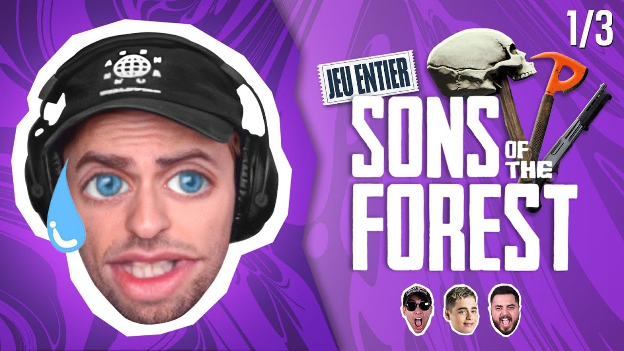 Sons of the Forest (The Forest 2 - Partie 1/3) - Rediffusion Squeezie du 23/02