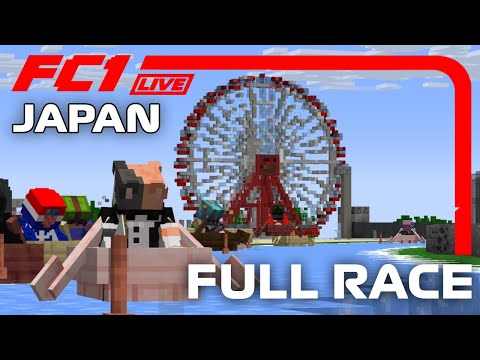 AdamsApple - FC1 LIVE: Japanese GP in Minecraft!