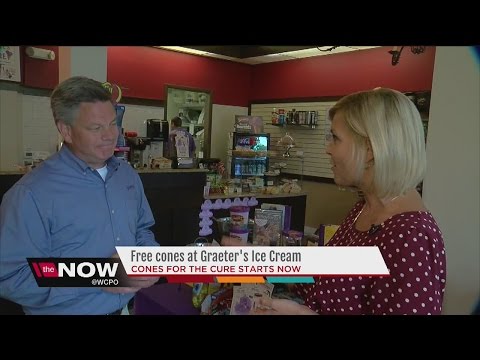 Free cones at Graeter's Ice Cream