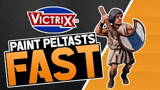 How to Paint: Victrix Greek Peltasts (Fast)