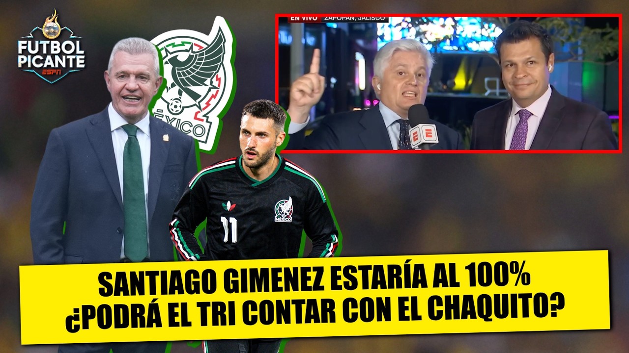 ¡OJO! SANTI GIMENEZ estaría listo. Podría ser PRIMER CAMBIO de delantero vs COREA | Futbol Picante
