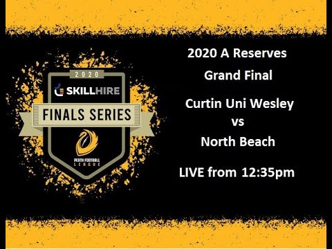 2020 Perth Football League A Reserves Grand Final