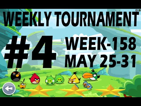ANGRY BIRDS FRIENDS-WEEKLY TOURNAMENT MAY 25-31 {WEEK-158} LEVEL-4 HIGH SCORE STRATEGY