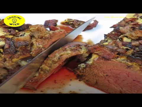 Cooking Wild - Bacon crusted beef tenderloin