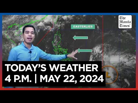 Today's Weather, 4 P.M. May 22, 2024
