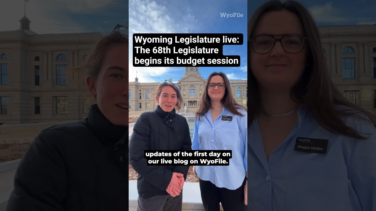 Wyoming Legislature live: The 68th Legislature begins its budget session