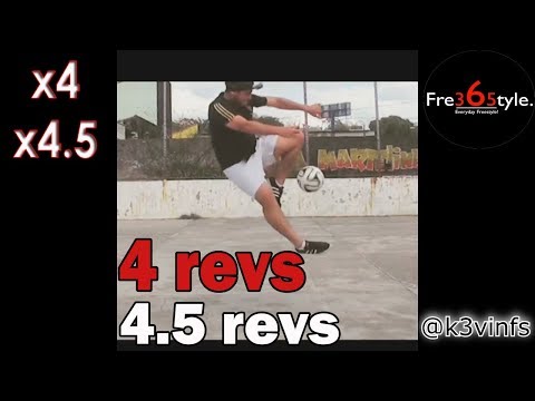 Kevin Siqueira 4 and 4.5 revs tricks - 4 & 4.5 revoluciones/revolutions