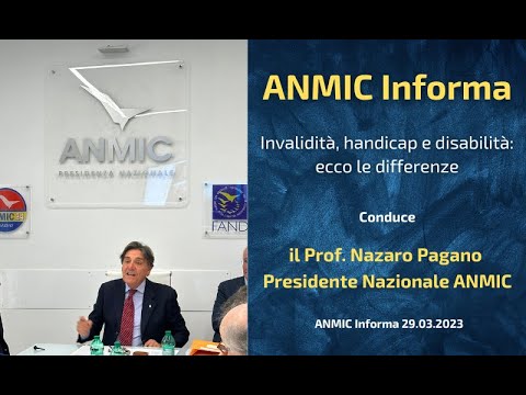 Invalidità, handicap e disabilità: ecco le differenze | ANMIC Informa 29.03.2023