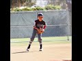 Some clips of Dontay playing 2nd Base against 9 year olds.  He makes a behind the back play.