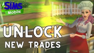 How to Unlock New Trades on Sims Mobile 2024?