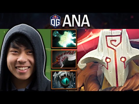 OG.ANA SMURF JUGGERNAUT WITH 25 KILLS AND 1000 GPM - DOTA 2 GAMEPLAY