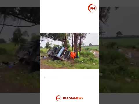 TRAGÉDIA NA BR-365: CAPOTAMENTO DE ÔNIBUS DE TURISMO DEIXA CINCO MORTOS EM PATOS DE MINAS