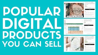 15 DIGITAL Product Ideas To Sell To Make Passive Income Online