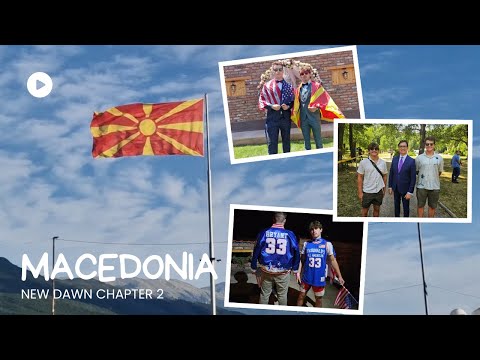 An American visits Macedonia for 40 days *WE MET THE PRESIDENT