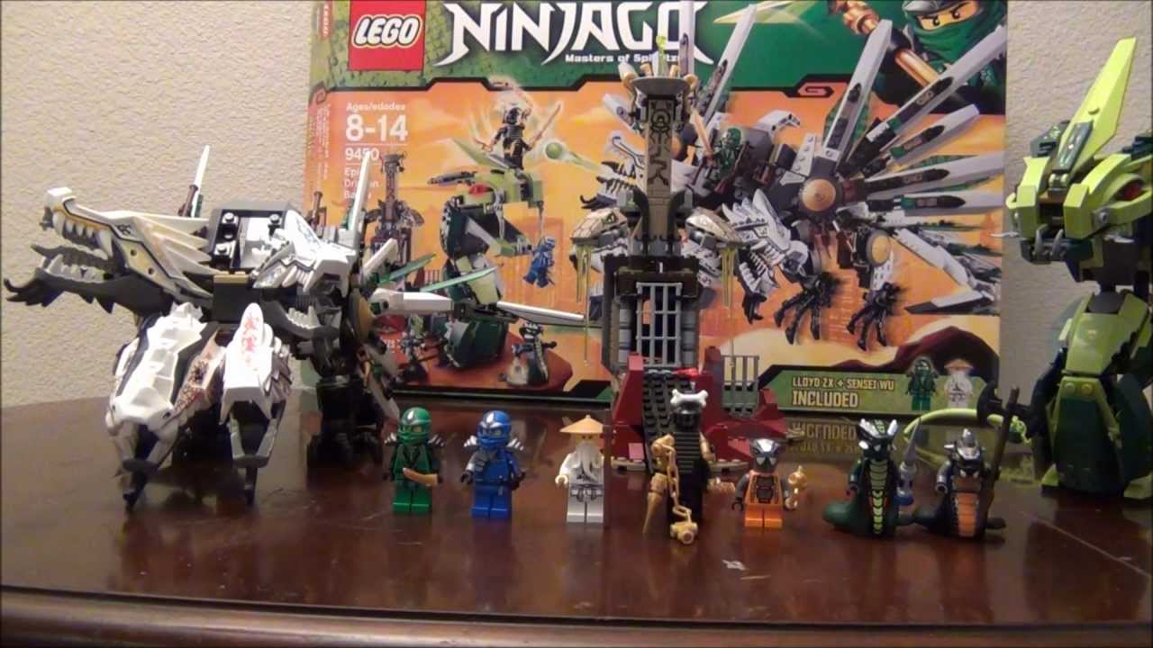 LEGO Epic Dragon Battle 9450 LEGO Ninjago Review