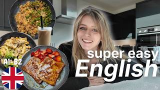 What I Eat in a Day | Slow British English