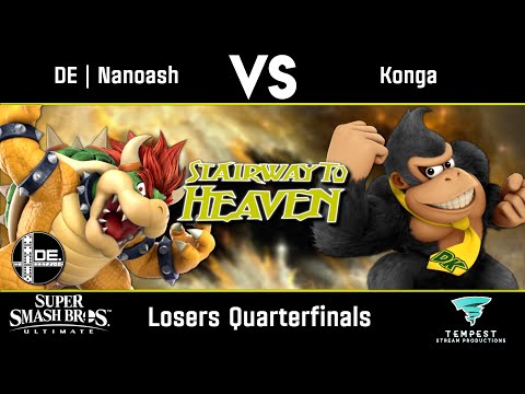 DE | Nanoash (Bowser) VS Konga (Donkey Kong) - Losers Quarterfinals - Stairway to Heaven #24