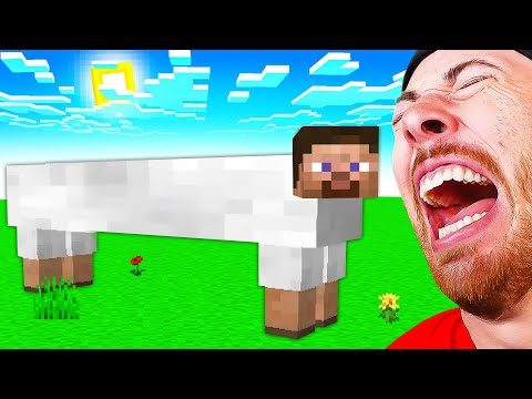 Reactionary - YOU LAUGH! YOU DELETE Minecraft! WILL YOU SURVIVE? (CHALLENGE)