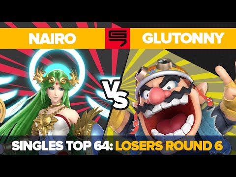 Nairo vs Glutonny - Ultimate Singles: Top 64 Losers Round 6 - Genesis 7 | Palutena vs Wario
