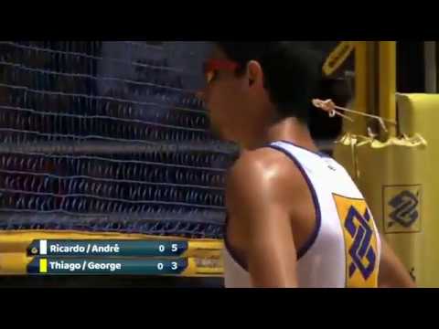 George e Thiago 2 x 1 Ricardo e Andre Stein - Open Brasília 16/17