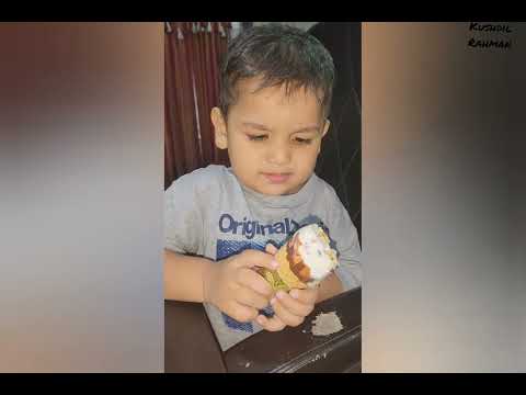 খুশদিল  আইসক্রিম পাগল Khushdil is crazy about ice cream.🍧🍧