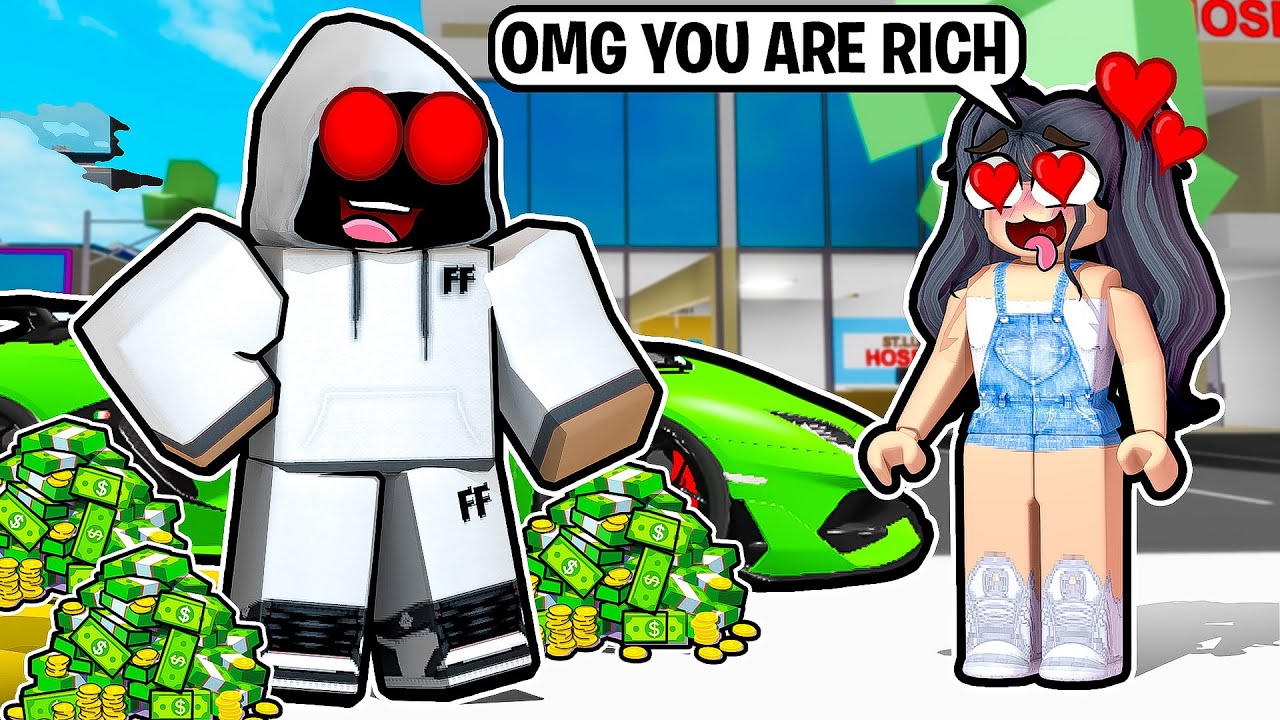 I PRETENDED To Be RICH To EXPOSE This GOLD DIGGER.. (Brookhaven RP)