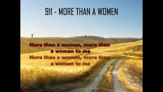 911 MORE THAN A WOMAN