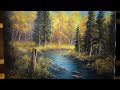 Autumn River - Landscape Painting