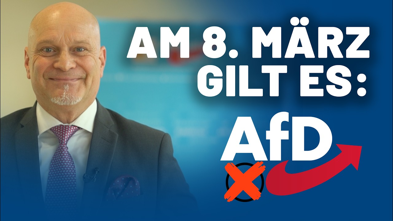 AM SONNTAG GILT ES: AfD WÄHLEN! 🇩🇪🗳️❌