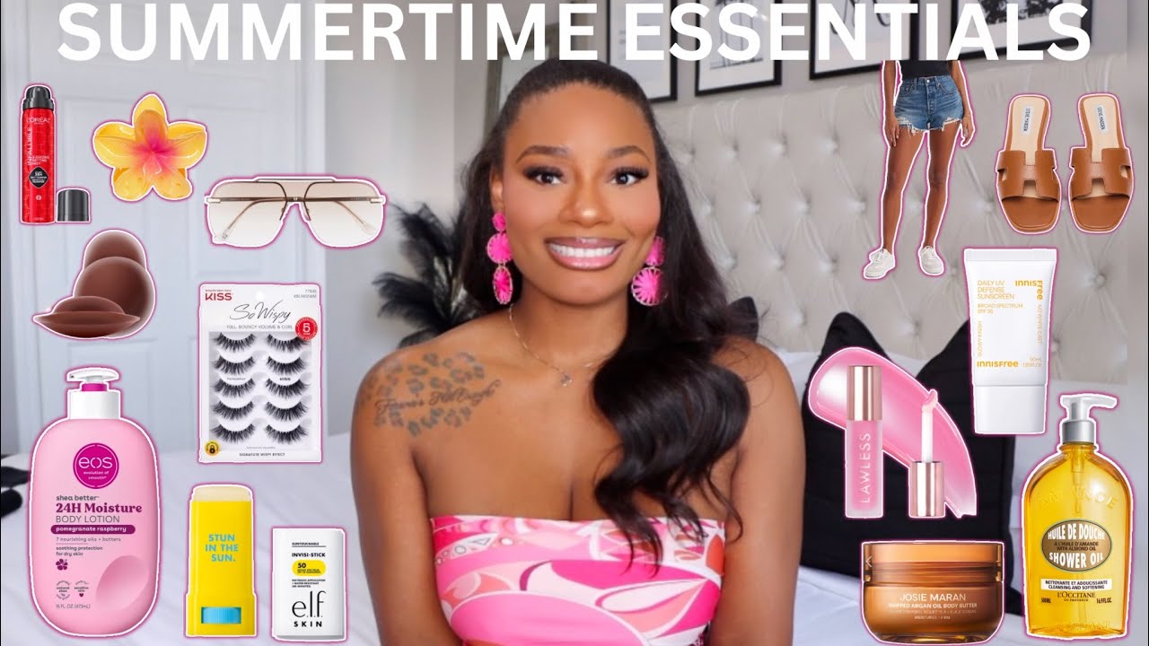 Summertime Essentials | Must-Haves for a Glowy, Feminine & Fun Summer