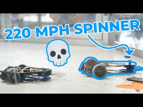 HIGH SCHOOLER'S BATTLEBOT Spins and NEARLY WINS against the CHAMPION!