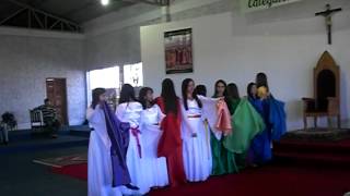 preview picture of video 'Ministério de dança Católica Adoração e Expressão de Pratápolis. MG'