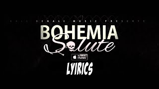 Salute | Bohemia (Single) | Full Lyrics Video | HD