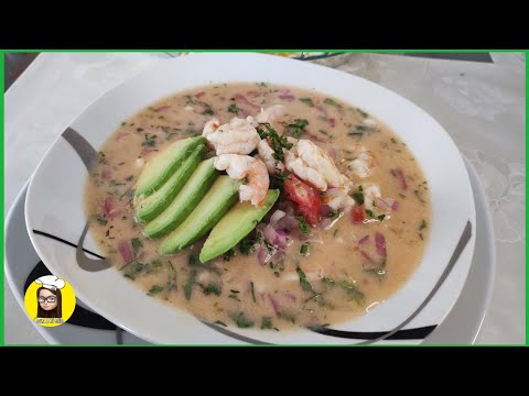CEVICHE DE CAMARON estilo Jipijapa con manì