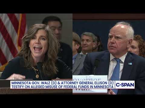 Heated Exchange between Rep. Nancy Mace and Minnesota Gov. Tim Walz