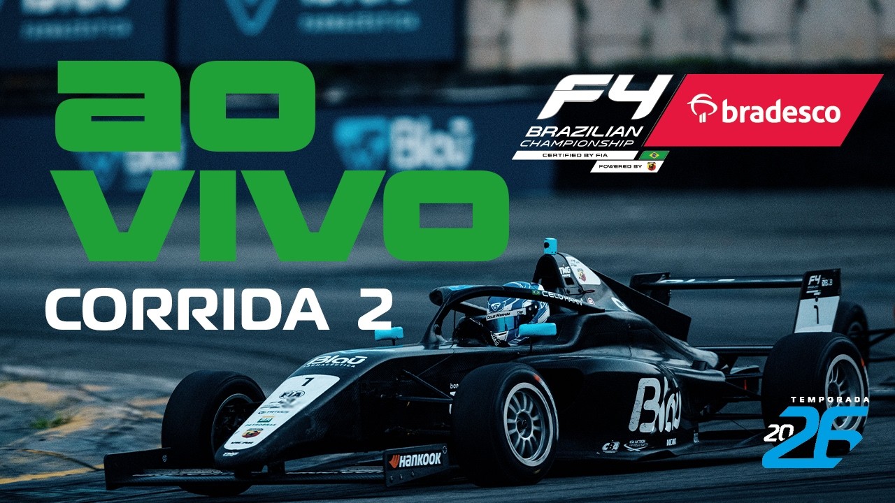 FORMULA 4 BRASIL BRADESCO 2026 | 2ª ETAPA - VELOCITTA - CORRIDA 2